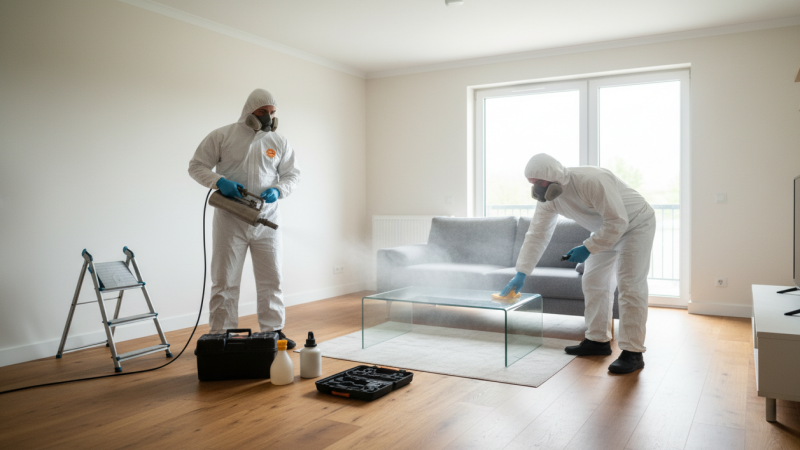 Desinfektion und Geruchsneutralisierung – Für hygienisch reine Räume