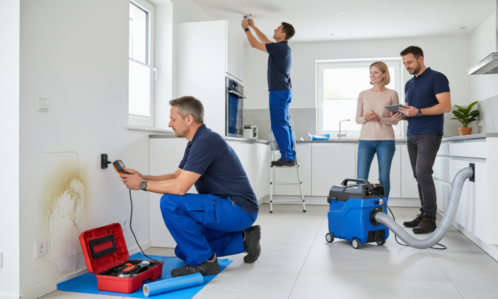 Effiziente Schadensbehebung und Soforthilfe