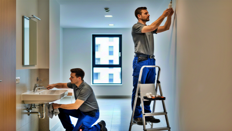 Kleinreparaturen und Austausch defekter Leuchtmittel