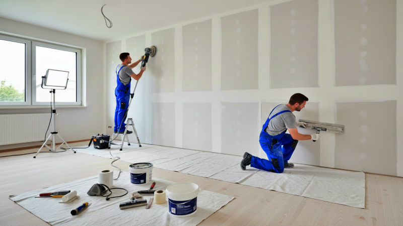 Perfekte Oberflächen durch professionelle Spachtel
