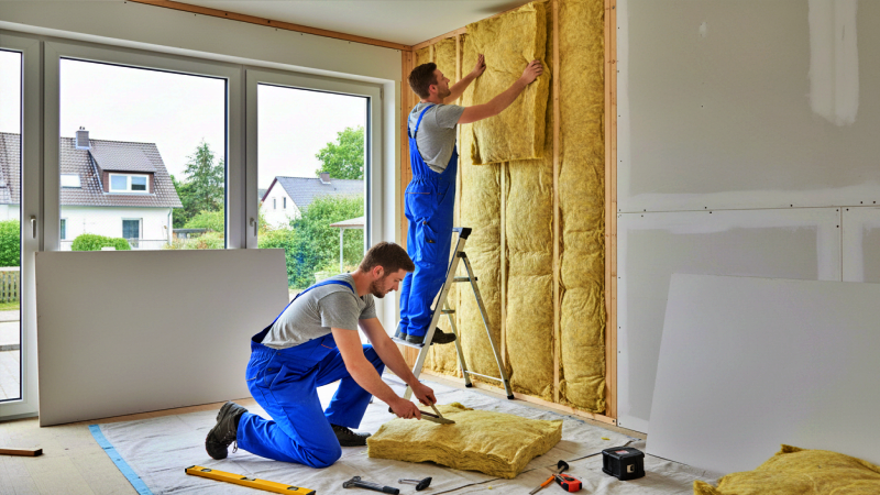 Professionelle Isolierung gegen Kälte, Lärm und Feuchtigkeit