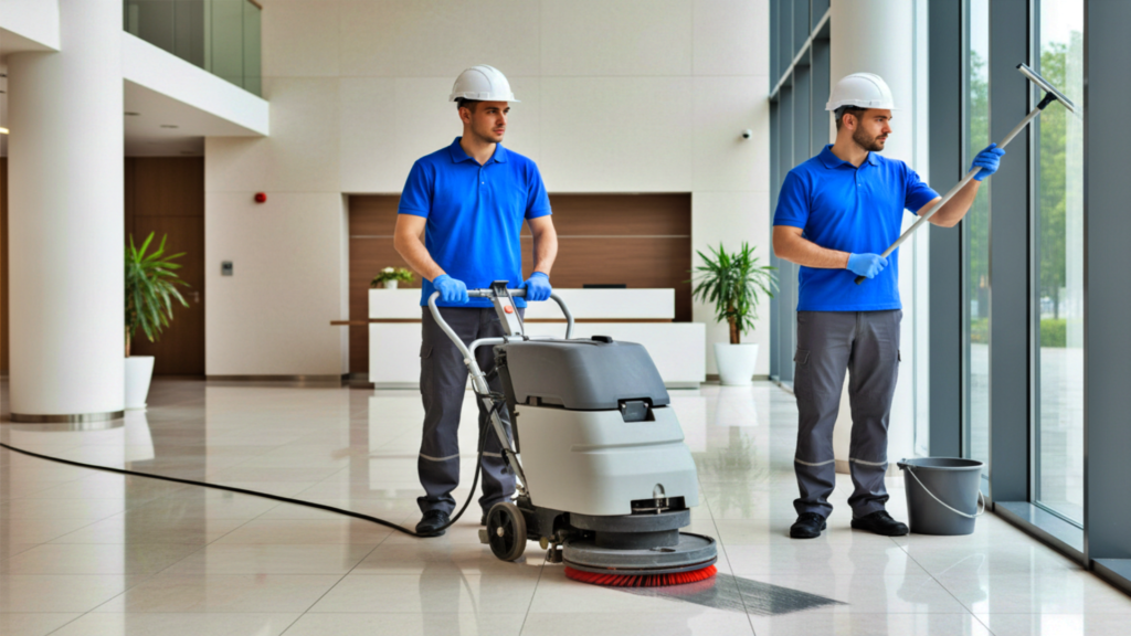 Reinigung und Gebäudepflege