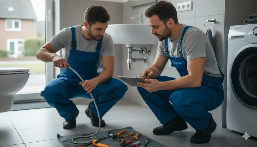 Rohrreinigung und Abflussreinigung