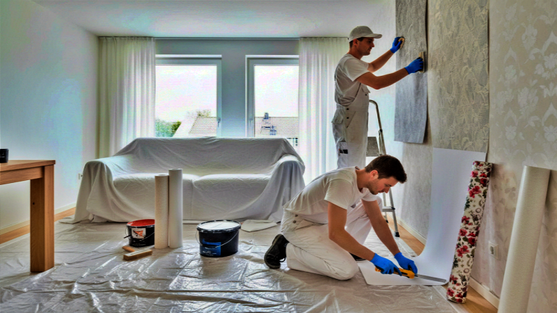 Tapezieren aller Tapetenarten – Von klassisch bis modern